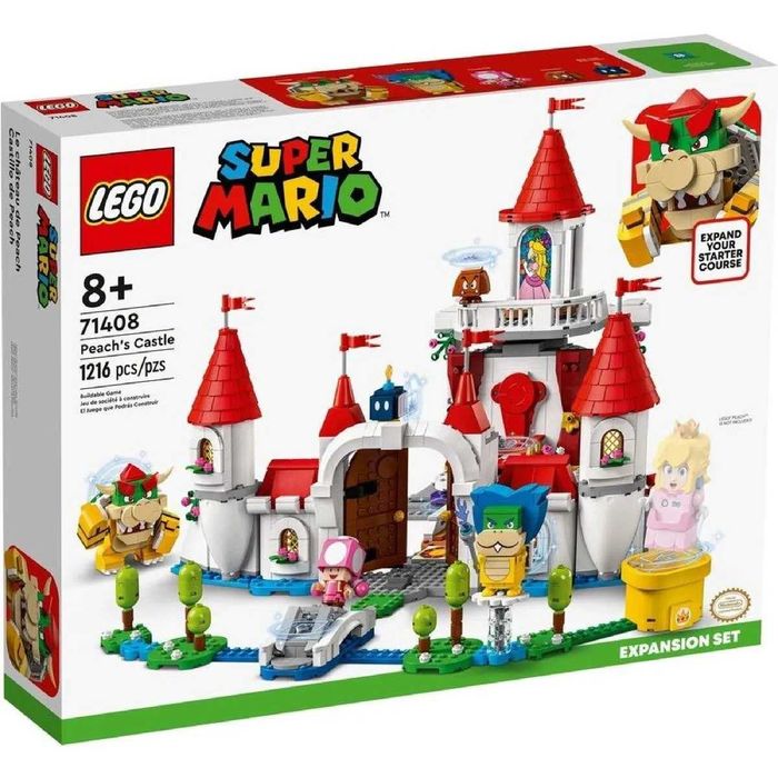LEGO Super Mario CASTELUL MARE a lui Peach 71408 - NOU