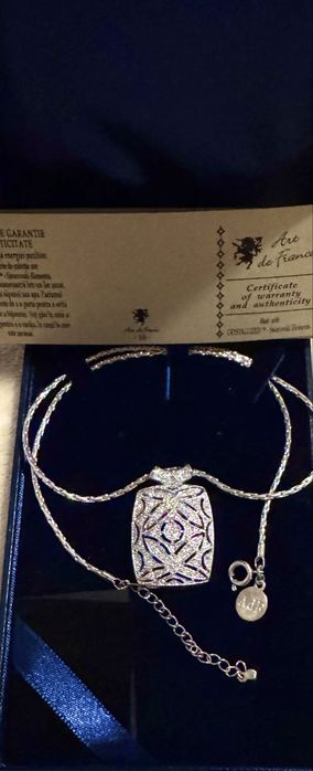 colier superb cristale Swarovski Art de France