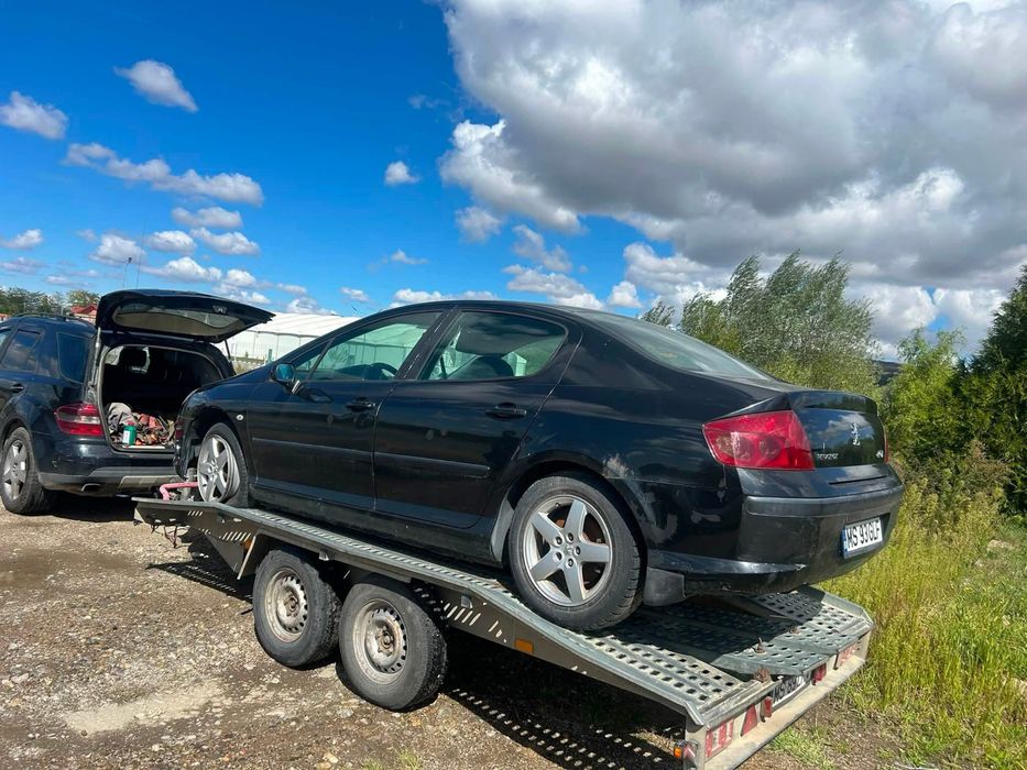 Piese Peugeot 407 an 2007 DE EUROPA  motor 1.6 HDI PERFECT FUNCTIONAL.caseta directie turbo plansa bord cutie viteze injectoare