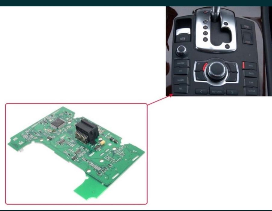Placa consola MMI Audi A8 D3 2003-2006 2G noua