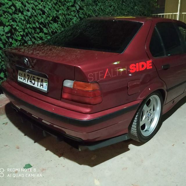 Fancywide BMW. Задний Диффузор на БМВ.