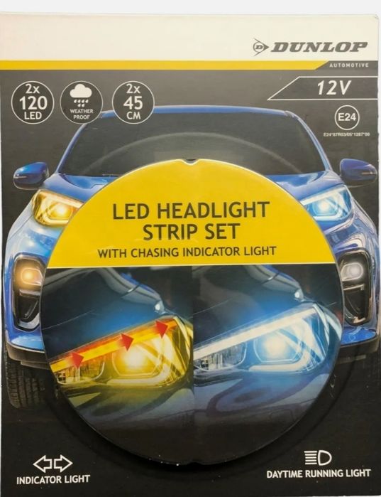 Dunlop LED ленти мигачи, фар