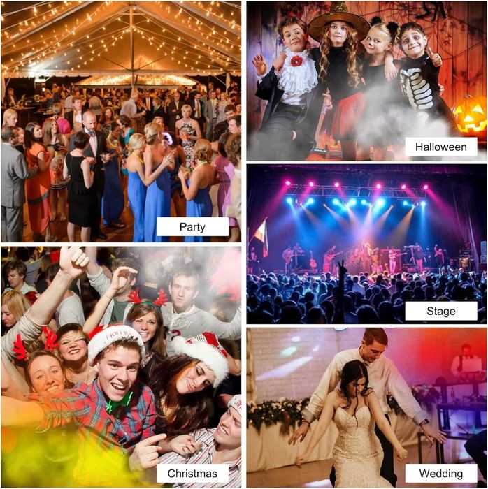 Bilisder Smoke Machine 500 W с RGB LED, машина за дим