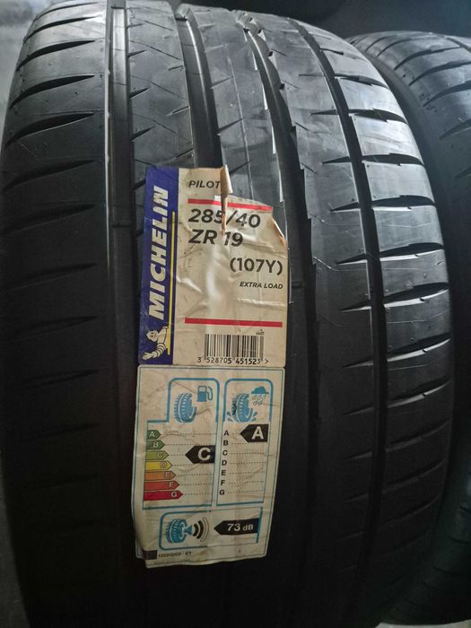 2 Anvelope de VARA - 285/40/19 107Y - Michelin Pilot Sport 4 OEM BMW M5 M6 - NOU - DOT 2020 !