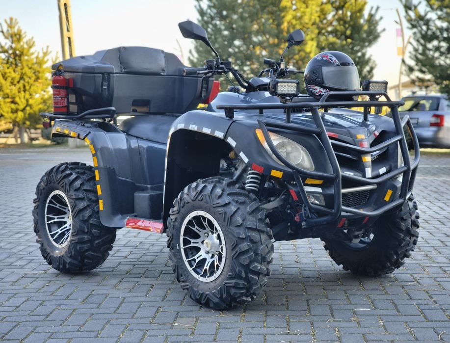 ATV înmatriculat 800cc 4x4,construcție CF Moto.