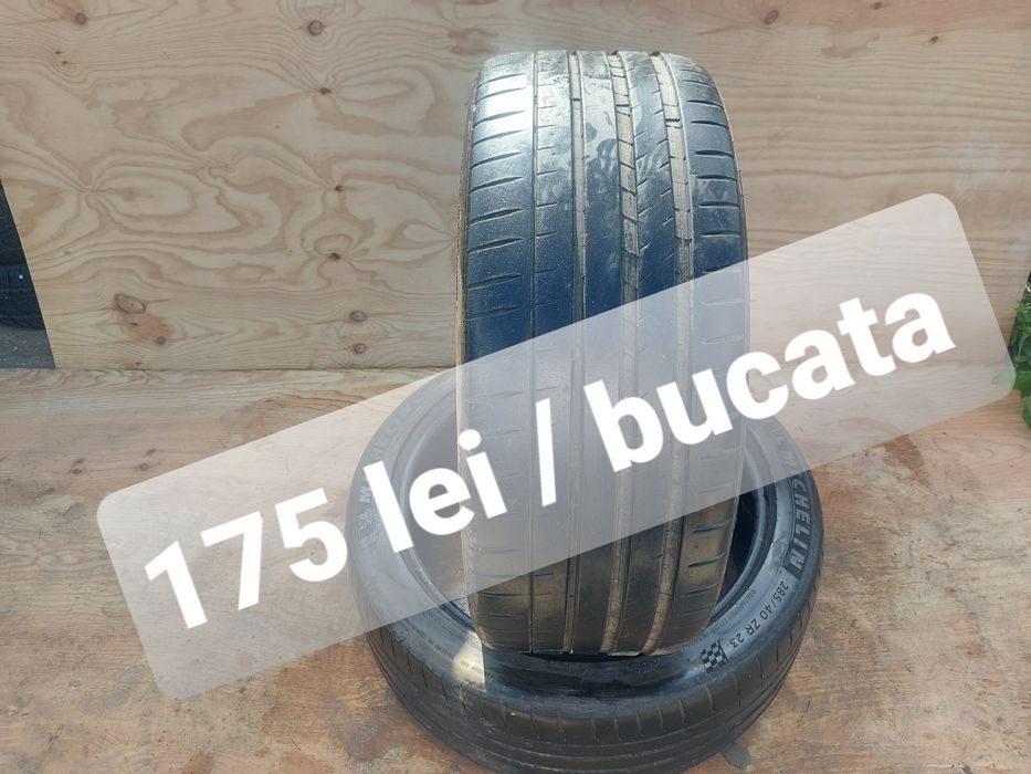 175 lei bucata! Doua anvelope de vara 285 40 r23 Michelin Pilot Sport 4 dot 2021
