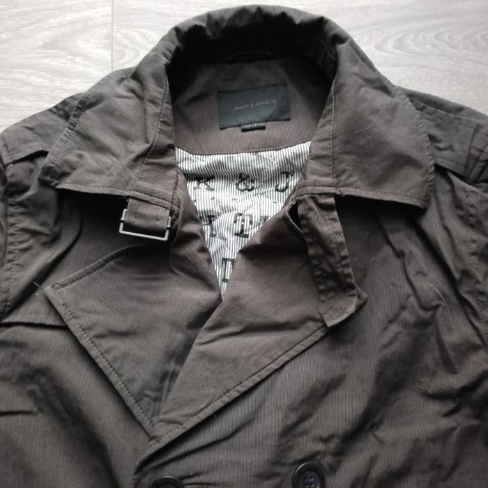 Куртка, тренч Jack & Jones, S/46, демисезонная.