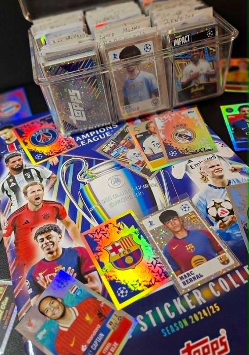 Topps UCL 2024/2025 - peste 500 de stickere