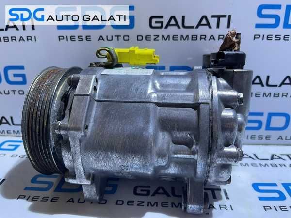 Compresor AC Aer Conditionat Peugeot 407 2.7 HDI 2005 - 2010 Cod 9663315680
