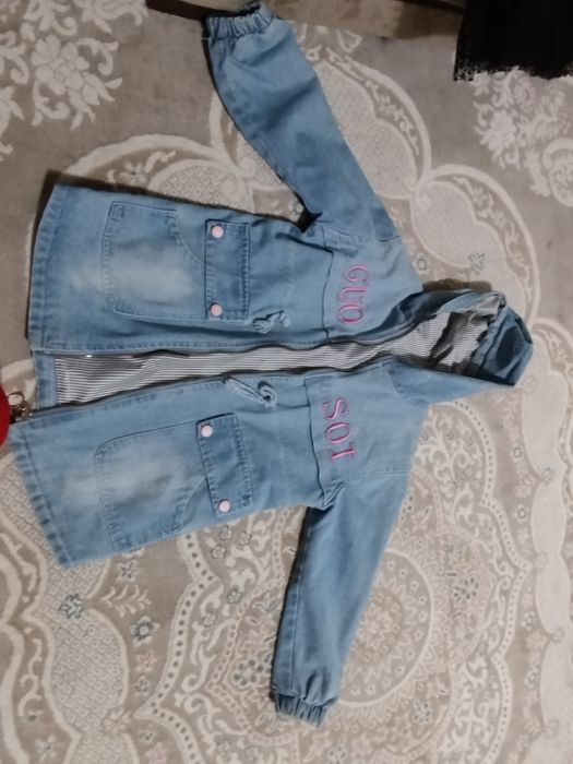 Джинсовые вещи на девочку и мальчика