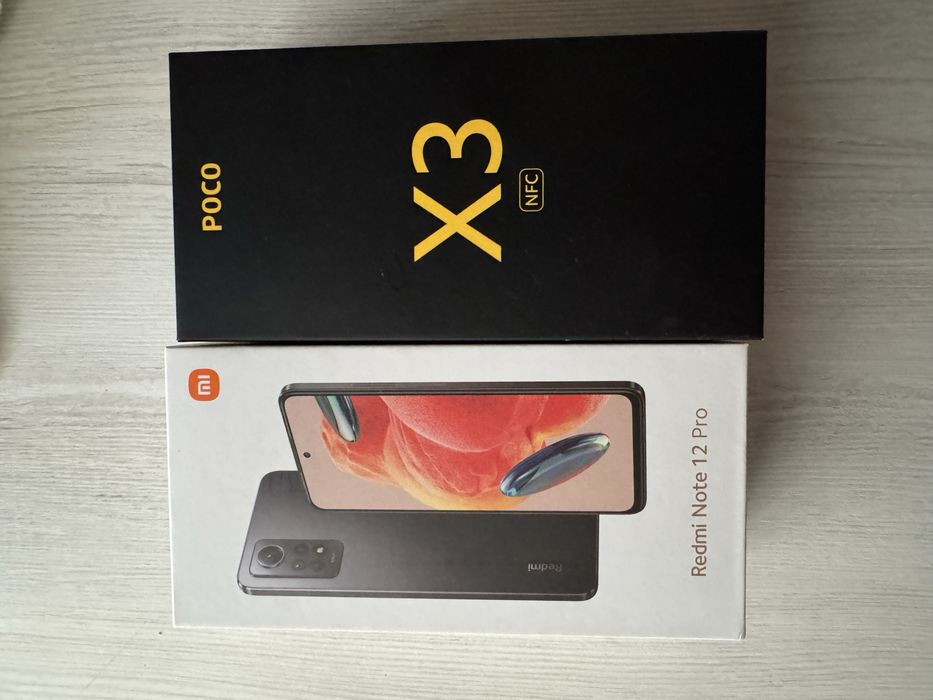Redmi note 12 pro + Poco X3 nfc