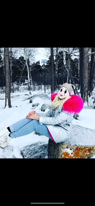 Блестящая парка