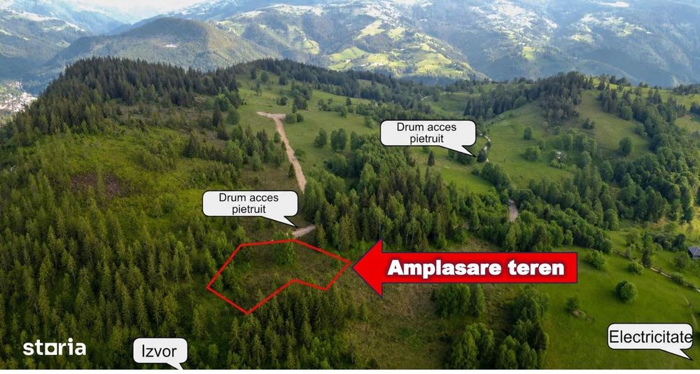 Teren intravilan 3.120 mp in Sohodol, Albac - Muntii Apuseni