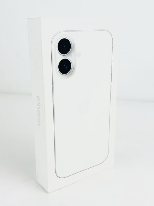 НОВ! Apple iPhone 16 Plus 128GB White Гаранция!