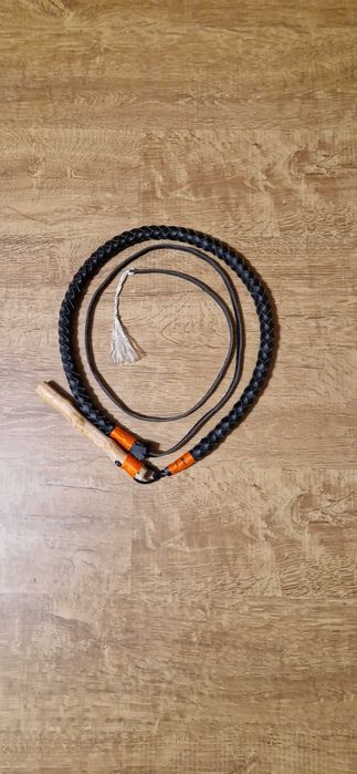 Bici din piele ecologica 270 -300 cm plugusor, harapnic