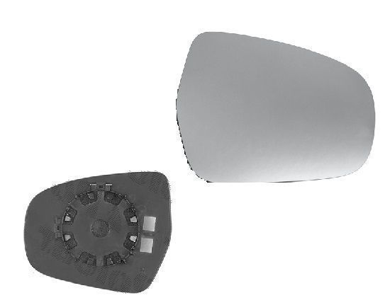 Geam oglinda exterioara cu suport fixare Suzuki Vitara, 2015-; Sx4 S-Cross, 2013-2016; Sx4 S-Cross, 2016-, Dreapta, geam convex; cromat, View Max
