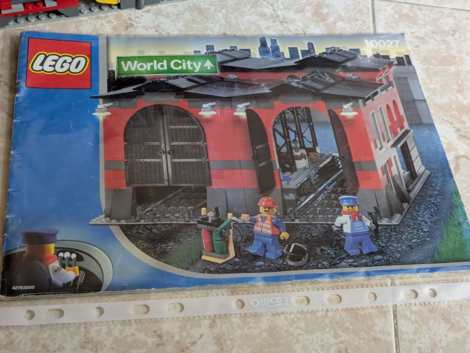 LEGO комплекти, рицари, влак 9V и град