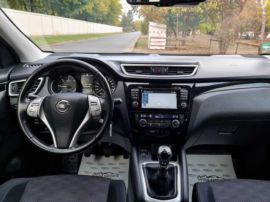 Nissan Qashqai 1.5 DCI 110CP, 2015, 166.000 km certificați, EURO5, încălzire în scaune, garanție motor+cutia de viteze, posibilitate vânzare în rate