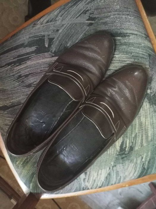 туфли мужские. кожанные . производство чехословакия