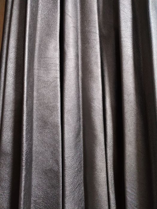 Fusta plisata piele ecologica xs