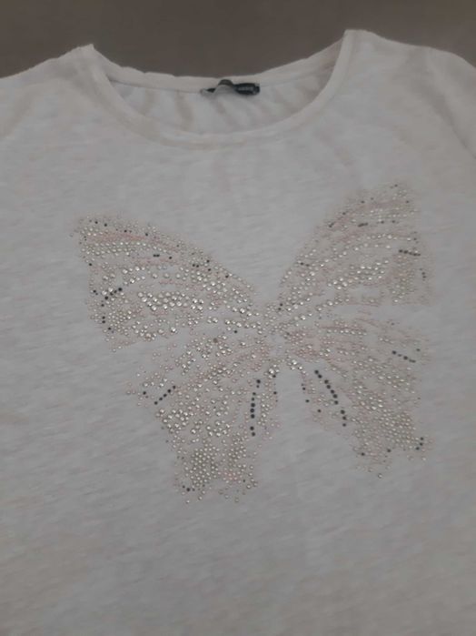 Блузка с къс ръкав за момиче