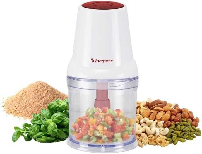 BEPER Кухненски робот с две остриета, 400W, контейнер от 500 мл