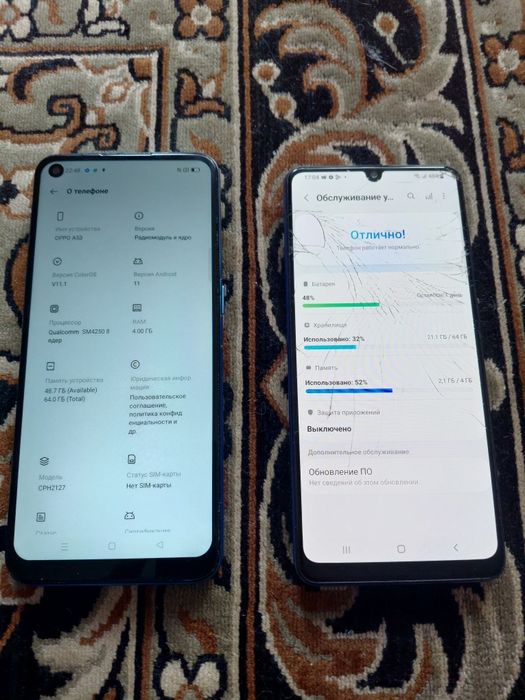 Продам телефоны  4/64GB