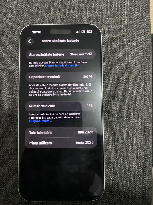 Iphone 16 plus in Stare extrem de buna