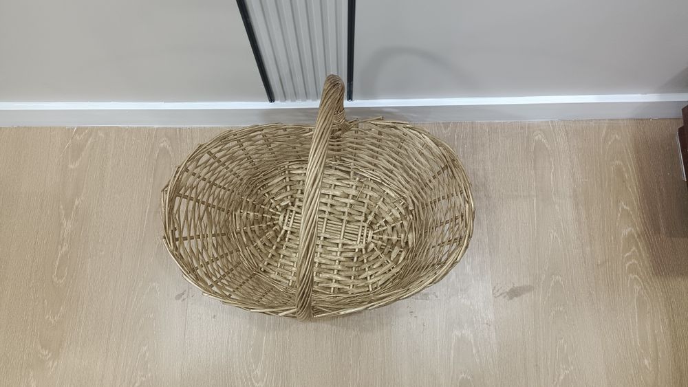 Корзина плетеная, подарочная, большая