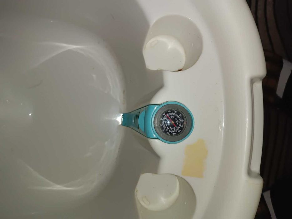 Бебешка вана с термометър