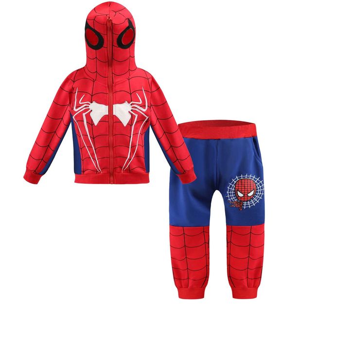 Комплект Спайдърмен Spiderman анцуг спортен екип Спайдермен 110/../128