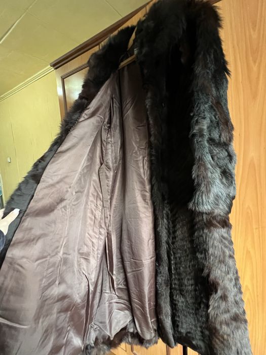 Шуба натуральная, шкура дикого волка