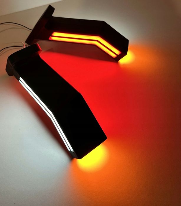 Lampă Gabarit LED Braț Lung cu Efect Neon 12V/24V-semnalizare dinamica