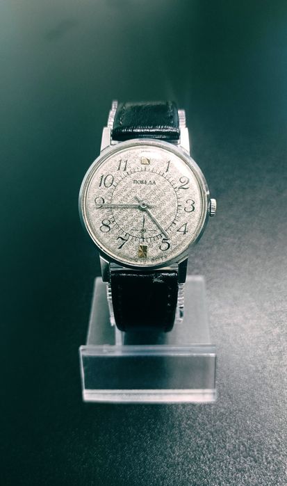 Ретро наручные часы «Победа», произведённые в СССР.