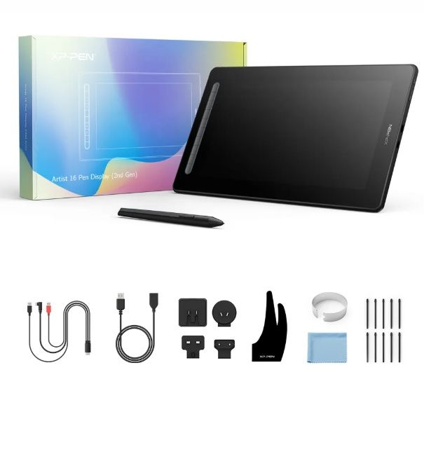 Xppen Artist 16 Pen Display 2nd Generation Pink / Roz