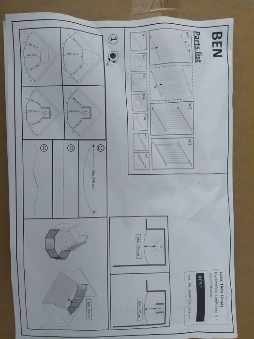 Защитный бортик барьер Dolle BEN