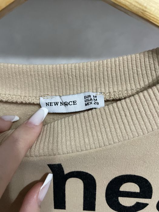 Pulover COS Bej , marimea M , material 95%bumbac,8% poliester