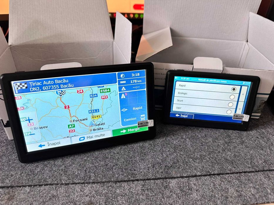 GPS TIR/Camion iGO Primo 2026 Full Europa , 7” ,Harti Noi