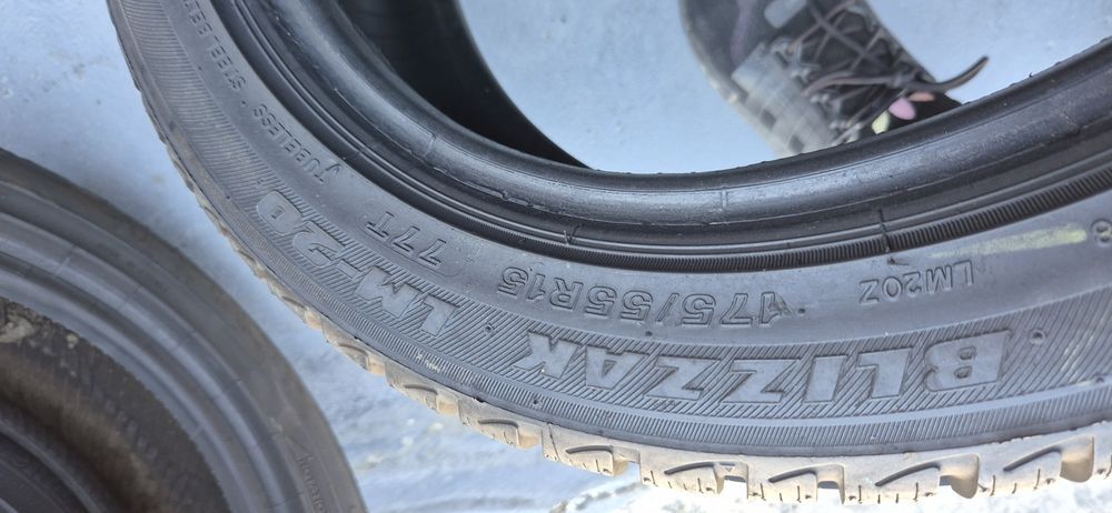 175 55 15, 155 60 15 Anvelope smart m+s, Bridgestone, Continental