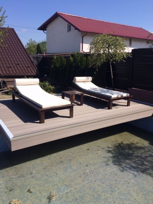 Sezlong piscina plaja gradina