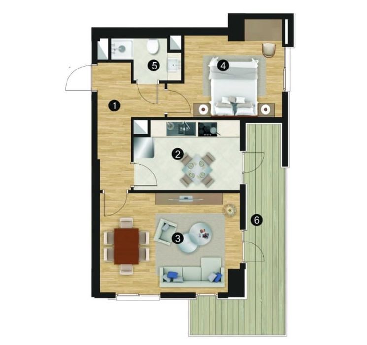 ПРОДАЁТСЯ Квартира ЖК NEW PORT 53м2 12-этаж