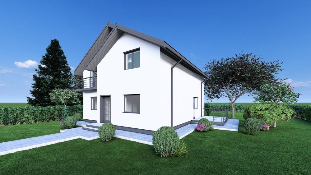 Casa P+M,HLINCEA, 137mp utili,TEREN 335 MP