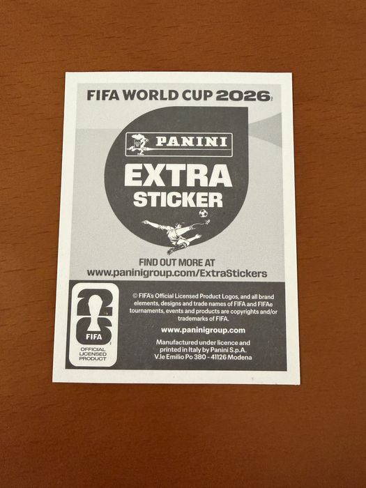 Erling Haaland extra sticker silver