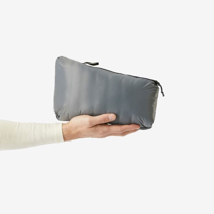 Geacă din puf cu glugă Trekking la munte - produs resigilat Decathlon