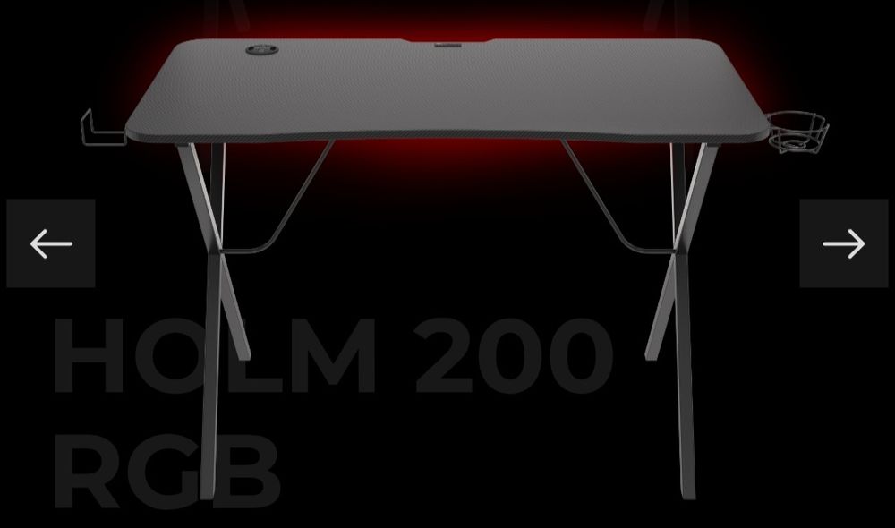 Holm 200 RGB Геймърско бюро NDS-1606
ГЕЙМИНГ БЮРО
NDS-1606
ГЕЙМИНГ БЮРО
NDS-1606