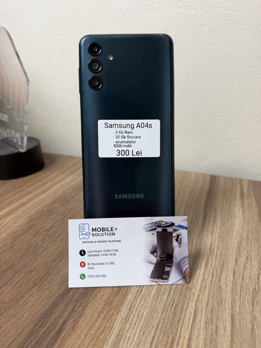 Samsung a04s. Garantie 12 Luni