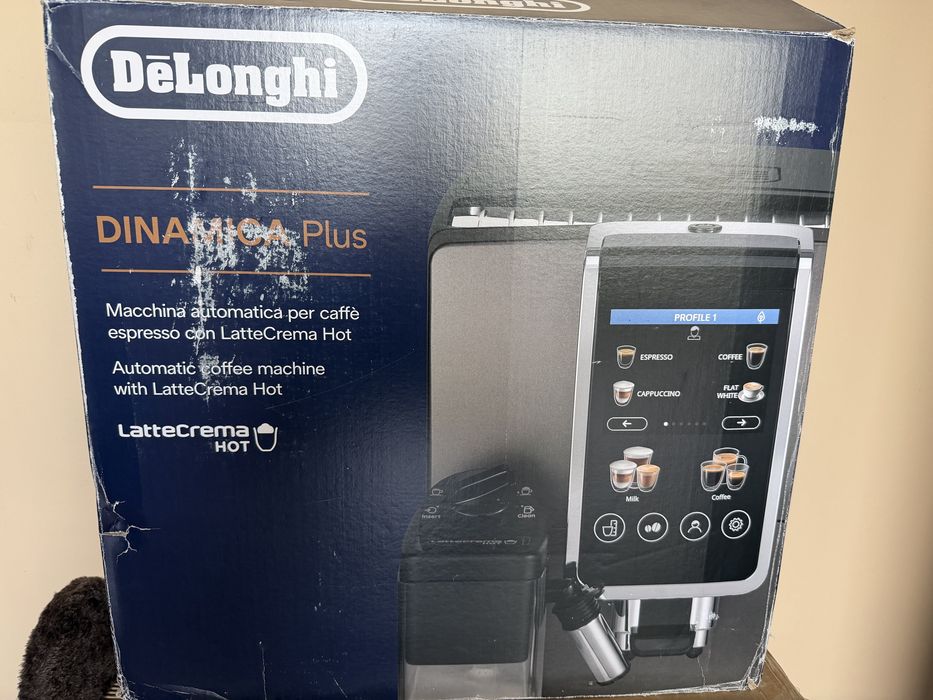 Delonghi dinamica plus кафемашина