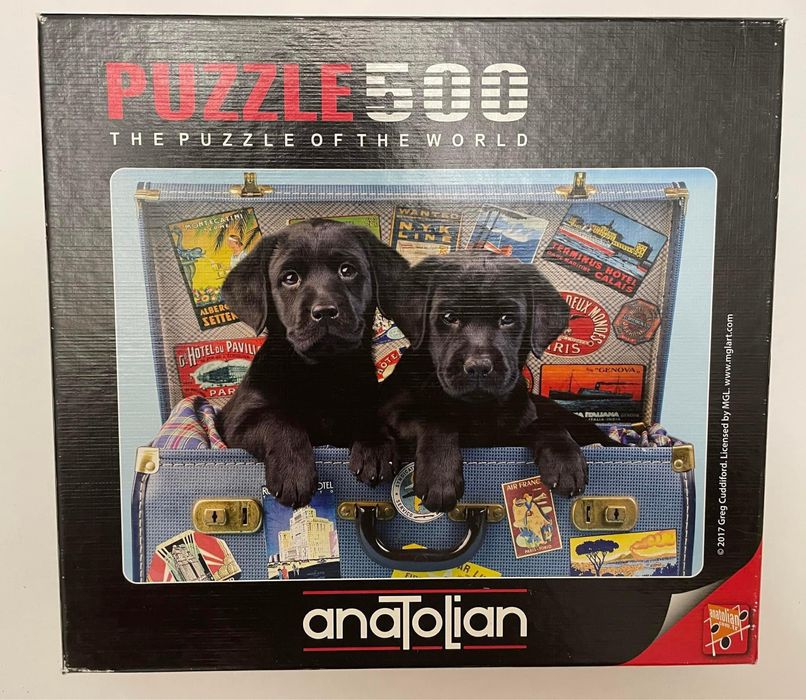 Пъзел Anatolian - С кученца на път