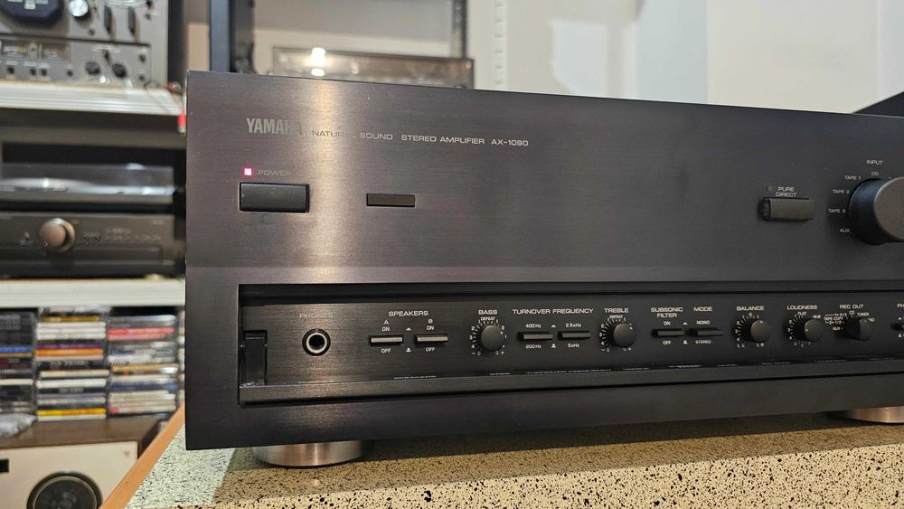 Amplificator Yamaha AX-1090 cap de serie, cu telecomanda, test video!