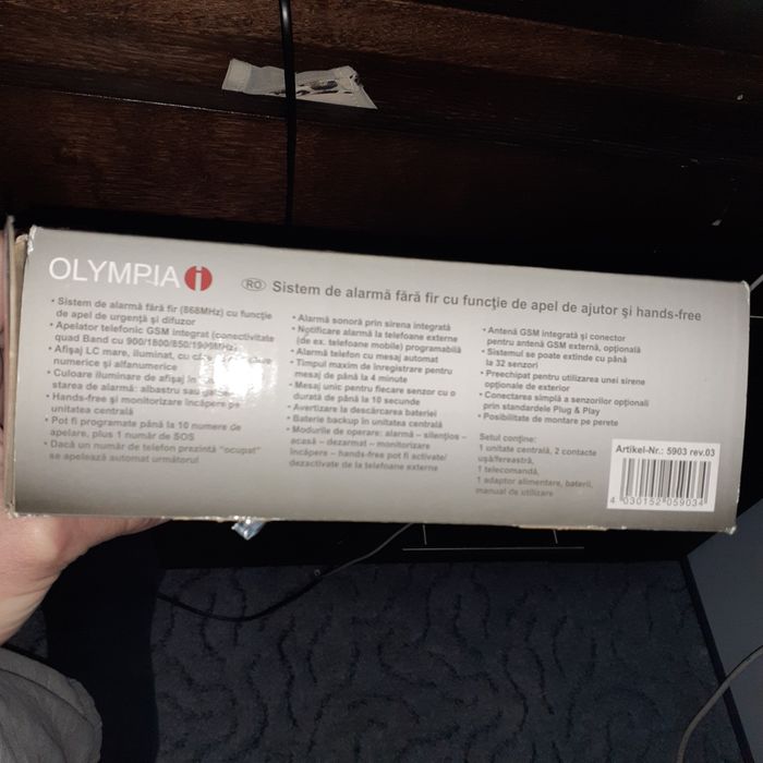 Sistem alarma casa-nou